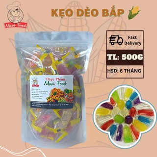 Kẹo dẻo nhân chảy mix vị maxifood 500g