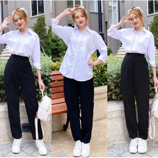 Quần tây đi học đi làm hình thật