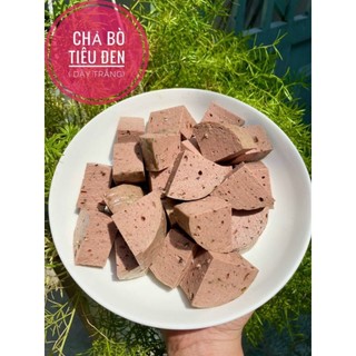 CHẢ BÒ TIÊU ĐEN.Đòn 500g(giao hỏa tốc)