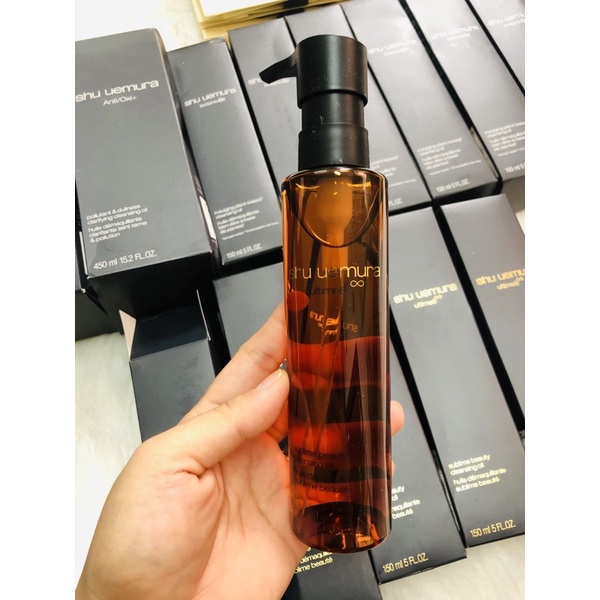 Dầu tẩy trang nâu SHU UEMURA ULTIME8 SUBLIME BEAUTY CLEANSING OIL