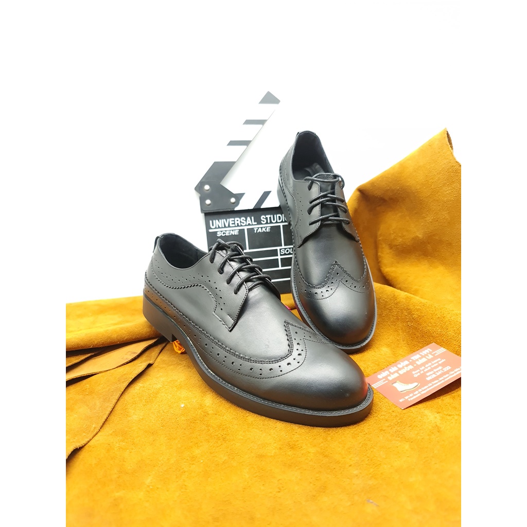 Wingtip Brogue Black