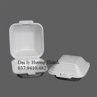 180 hộp xốp vuông nhỏ đựng xôi, bánh bao...