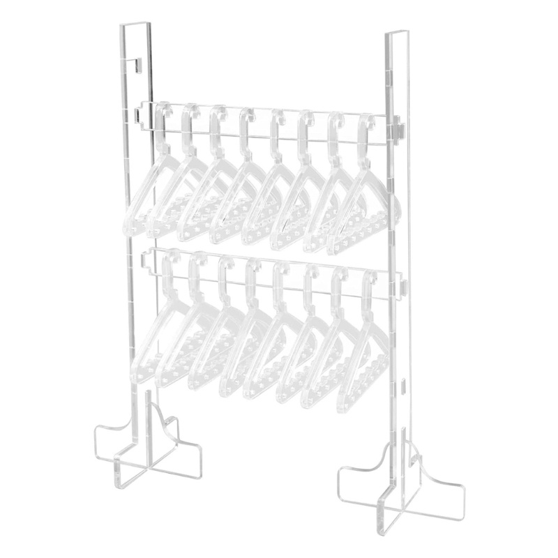 Flgo Giá Đỡ Bông Tai Bằng Acrylic Trong Suốt Sức Chứa Lớn