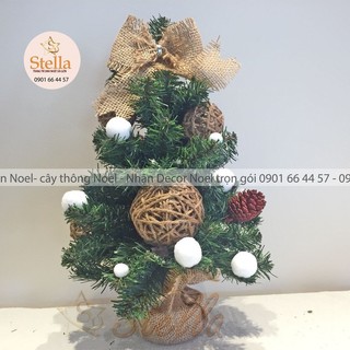 [40CM] Cây thông Noel mini trang trí Giáng sinh Stella Party