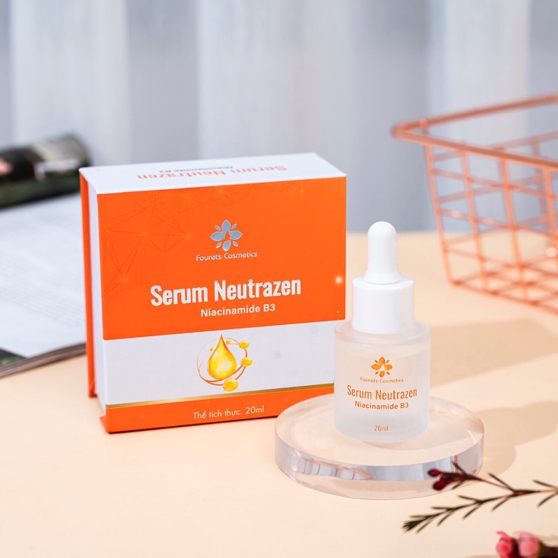 Serum Fourets Cosmetics, Giảm Mụn, Căng Bóng Da, Kiềm Dầu, Cấp Nước Cho Da Và Se Khít Lỗ Chân Lông