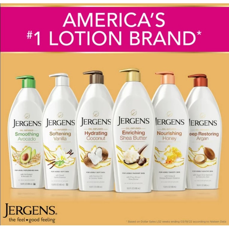 Dưỡng ẩm Jergens Shea Butter Deep Conditioning 783ml