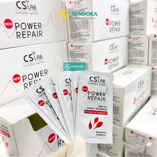 (Hộp 100 gói) Dưỡng Sau Xăm Cs Lab New Power Repair Cream | Dưỡng mày môi Sau Xăm