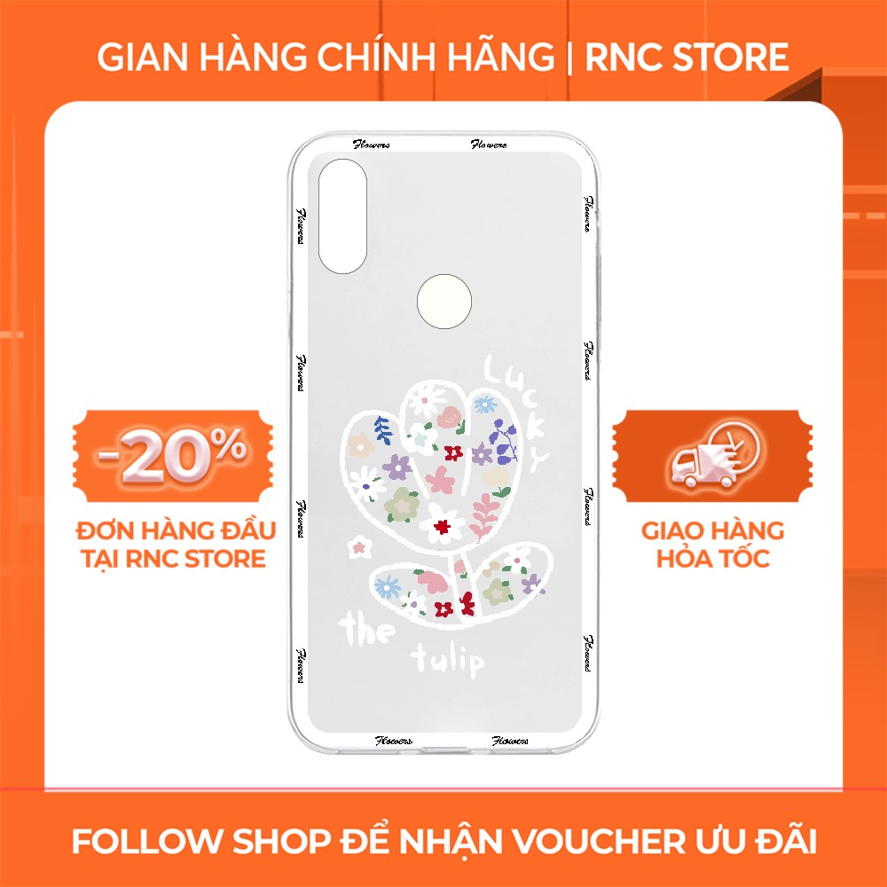 Ốp lưng Vsmart Joy 3/Joy 4/Bee 3/...dẻo trong in hình Hoa Bướm viền