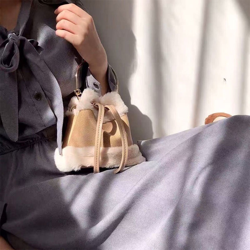 Túi Đeo Chéo Phối Màu Tương Phản Thời Trang Cho Nữ