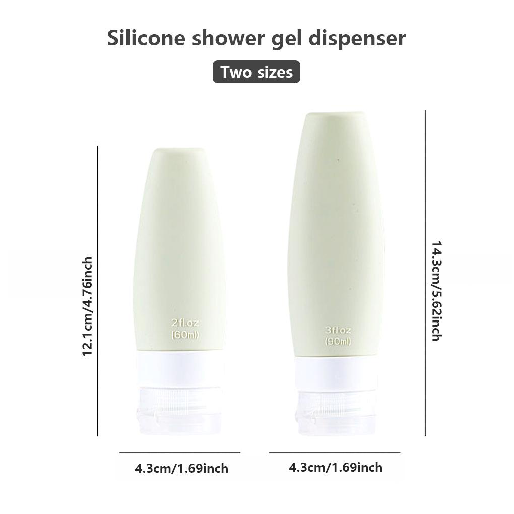 Chai Chiết Mỹ Phẩm Bằng Silicone Tiện Dụng Khi Đi Du Lịch