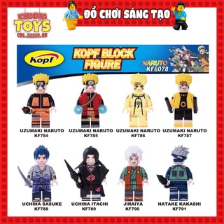 Xếp hình Minifigure nhân vật Naruto Truyền Nhân Cửu Vỹ Hồ - Đồ Chơi Lắp Ghép Sáng Tạo - KOPF KF6078