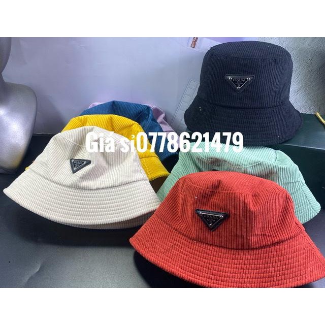 Mũ bo cụp nhung gân mạc sắt pa- da đậm chất phong cách thời trang nữ