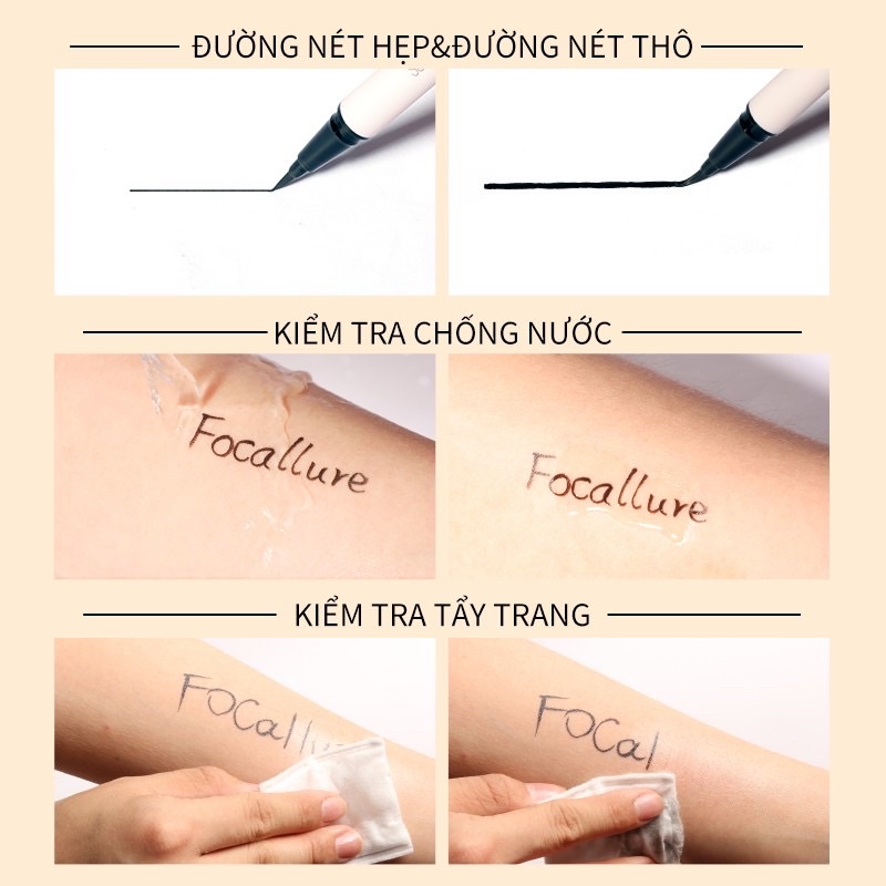Kẻ Mắt Nước Focallure Superfine Liquid Eyeline