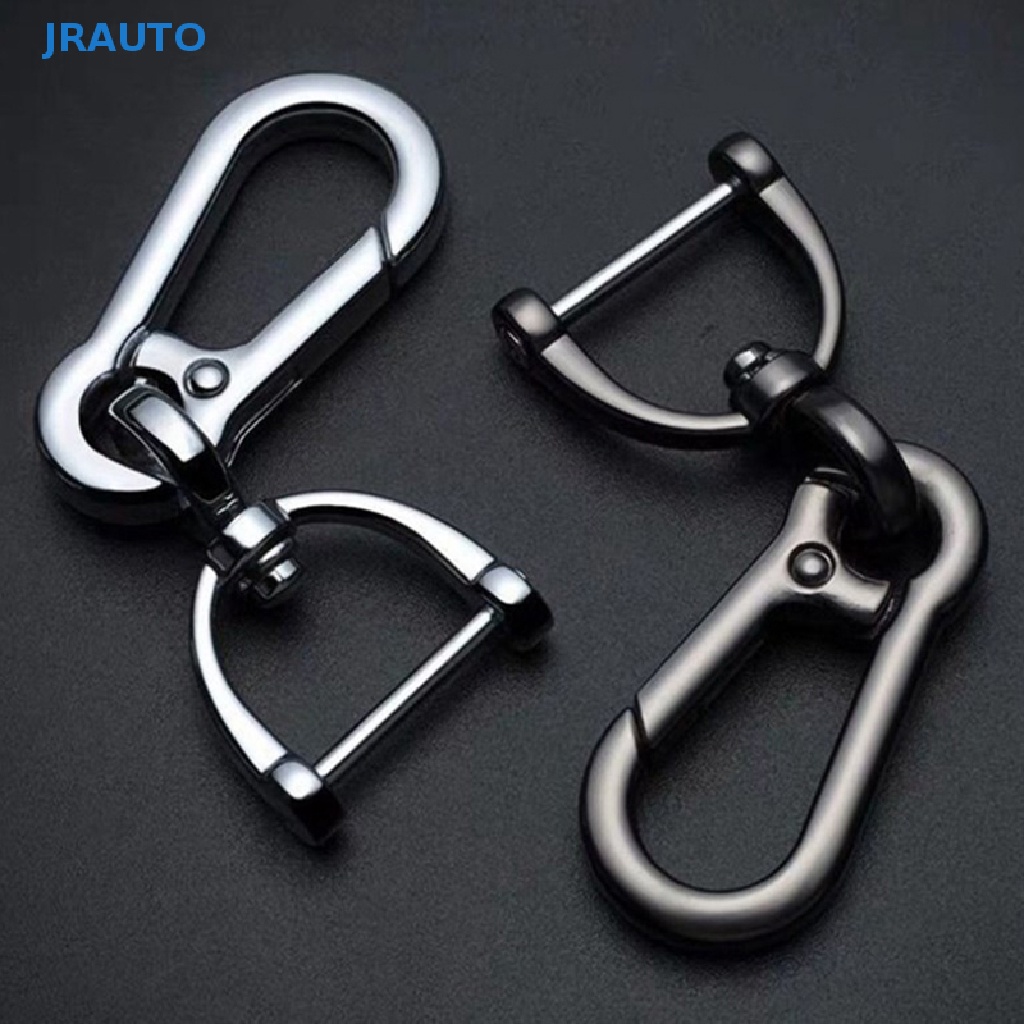 Móc Khóa Đeo Thắt Lưng Bằng Thép Không Gỉ Chống Thất Lạc Cho Xe Hơi