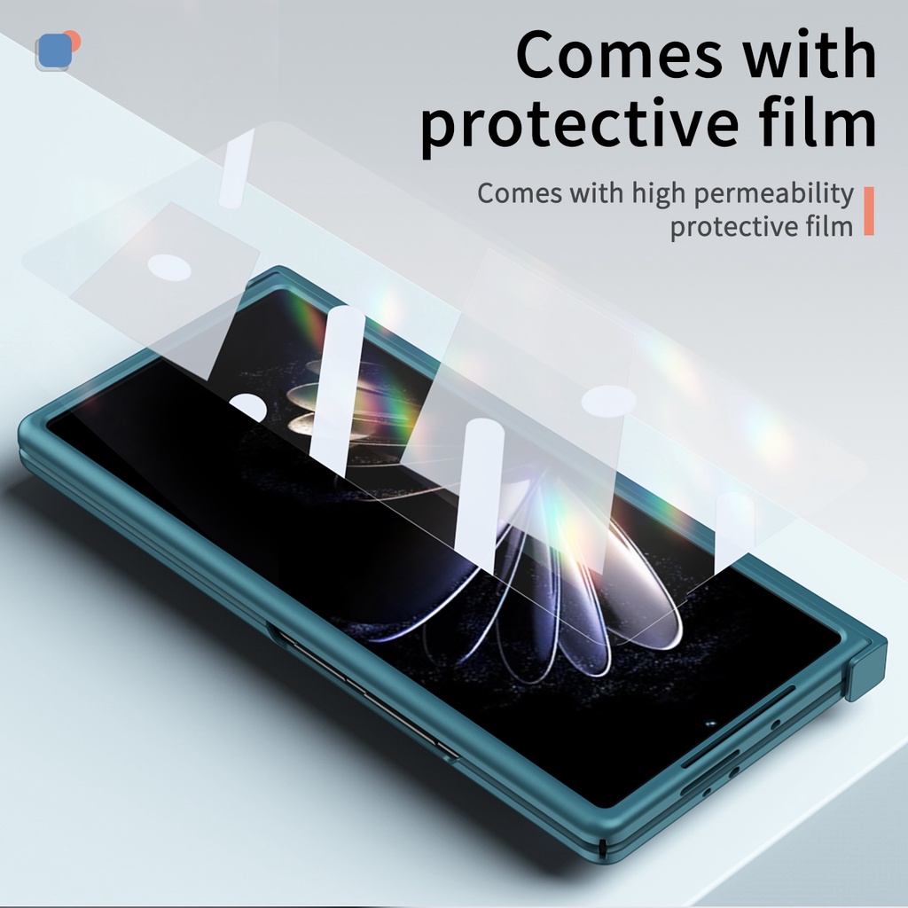 Ốp Điện Thoại Nhựa PC Cứng Chống Sốc Có Giá Đỡ Nam Châm Cho Xiaomi Mix Fold 2 Mix Fold2