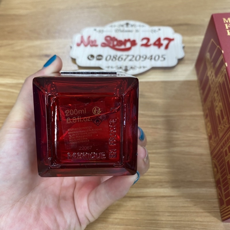 Nước Hoa 200ml  MFK Baccarat Rouge 540 Extrait Fullseal
