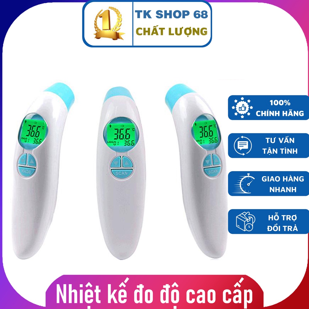Nhiệt Kế Điện Tử Hồng Ngoại Đo Tai Và Trán - Thiết Bị Cần Thiết Cho Cả Gia Đình Bạn. AN Toàn Tiện Lợi, Kiểm Tra Sức Khỏe