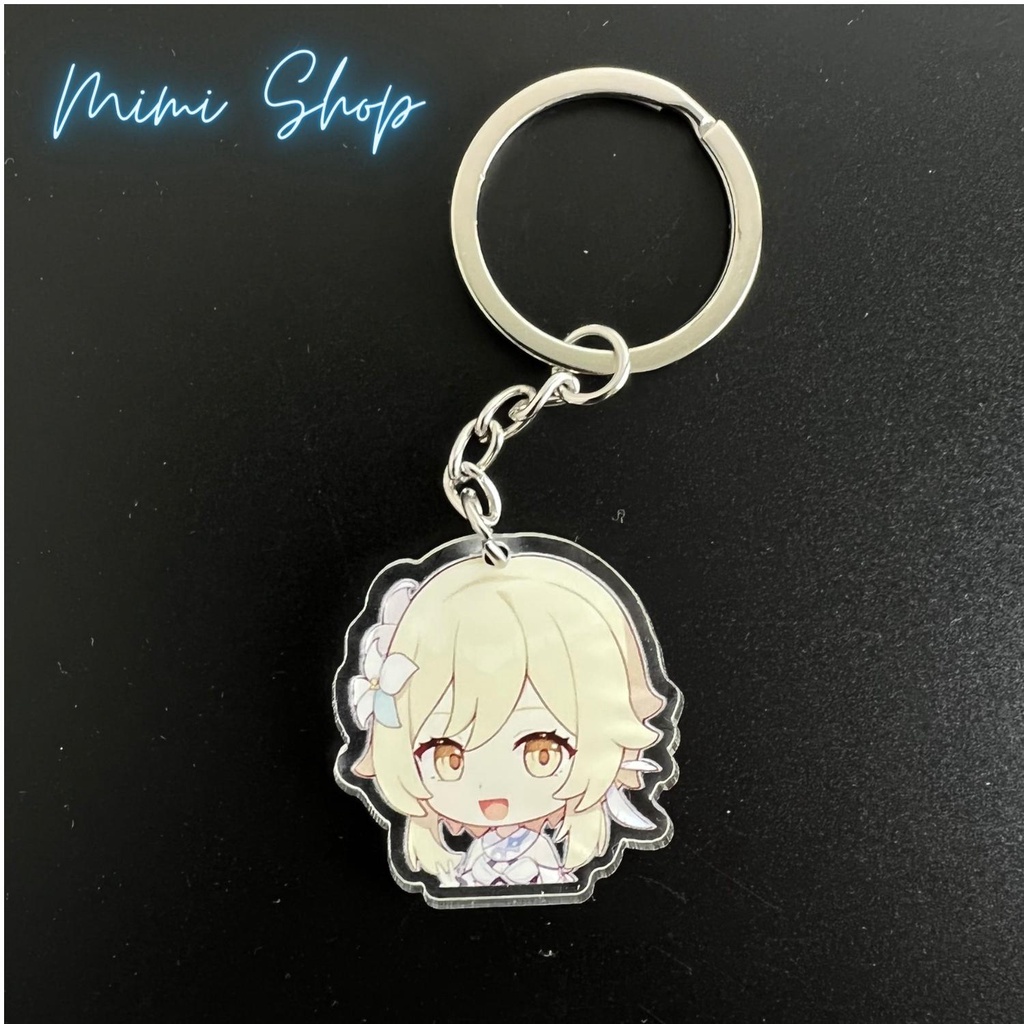 Móc khóa Genshin Impact Chibi Dễ Thương