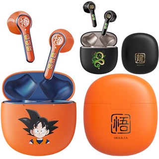Tai Nghe Nhét Chụp Chup Tai Bluetooth Không Dây Chống ồn Blutooth Chơi Chơi Game Tai Nghe Pro Gameming Gaming Dragon Ball Goku Mini Android Earbud Earphone TWS Earphones Có Mic