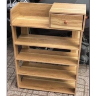 Kệ để giày dép gỗ 5 tầng, kệ sách gỗ sang trọng