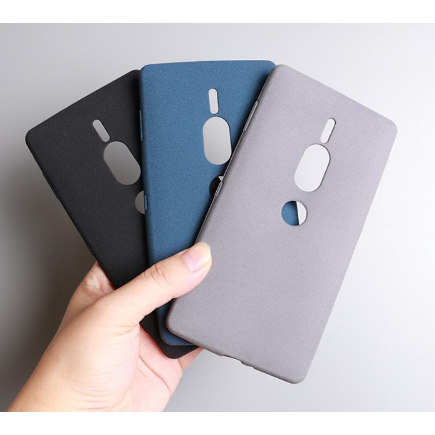 Ốp Điện Thoại TPU Dẻo Màu Trơn Chống Bám Vân Tay Thiết Kế Đơn Giản Thời Trang Cho Sony Xperia XZ XZS XZ1 XZ2 XZ3 Premium