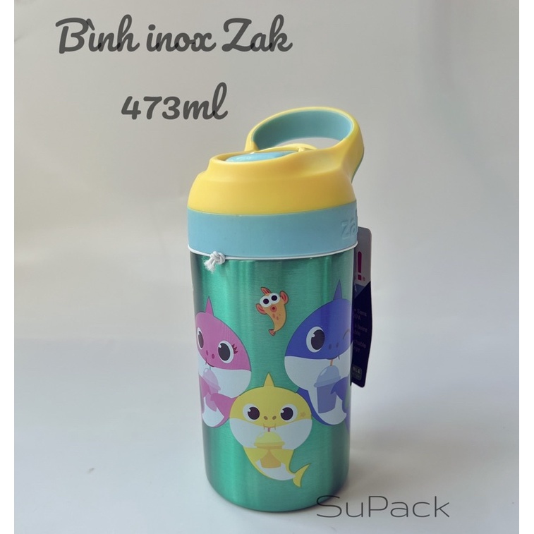 Bình nước inox Zak