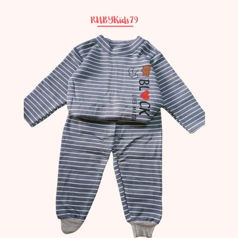 Đồ bộ nỉ bông cho bé trai siêu ấm từ 6 - 16kg - RUBYKids79