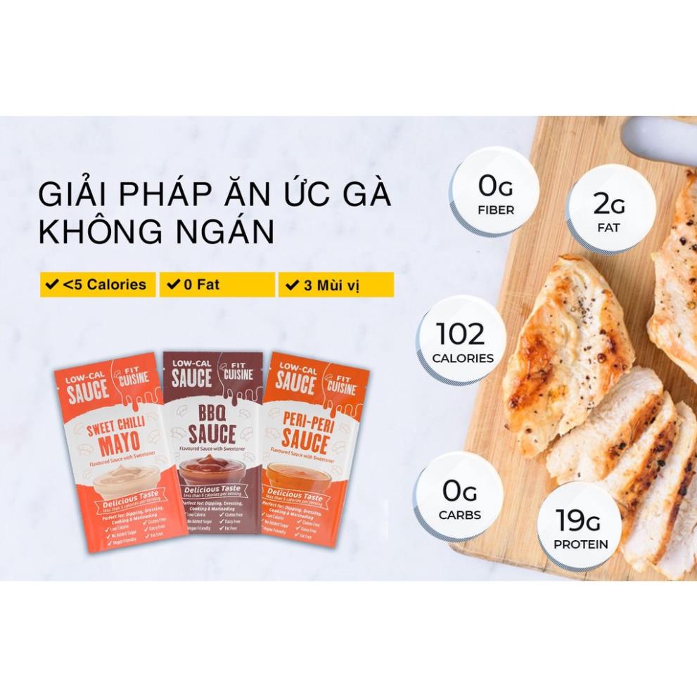 Sale xả kho sample fit cuisine low calorie sauce 15 gram-chính hãng-gia vị - ảnh sản phẩm 2