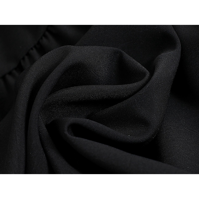 Chân váy suông form dài nhún tầng thời trang, dáng tiểu thư Vintage chất xịn, đẹp