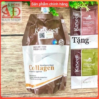 Kem ủ tóc Karseell Collagen Maca siêu mượt phục hồi tóc 500ml