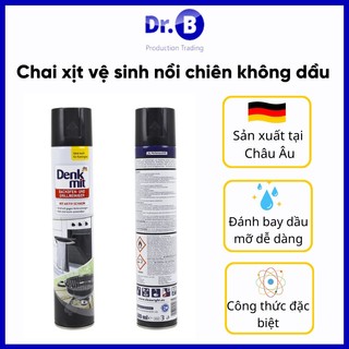 Chai xịt, bình xịt vệ sinh lò nướng, lò vi sóng, nồi chiên không dầu Denkmit 500ml dạng bọt- GiadungDrB