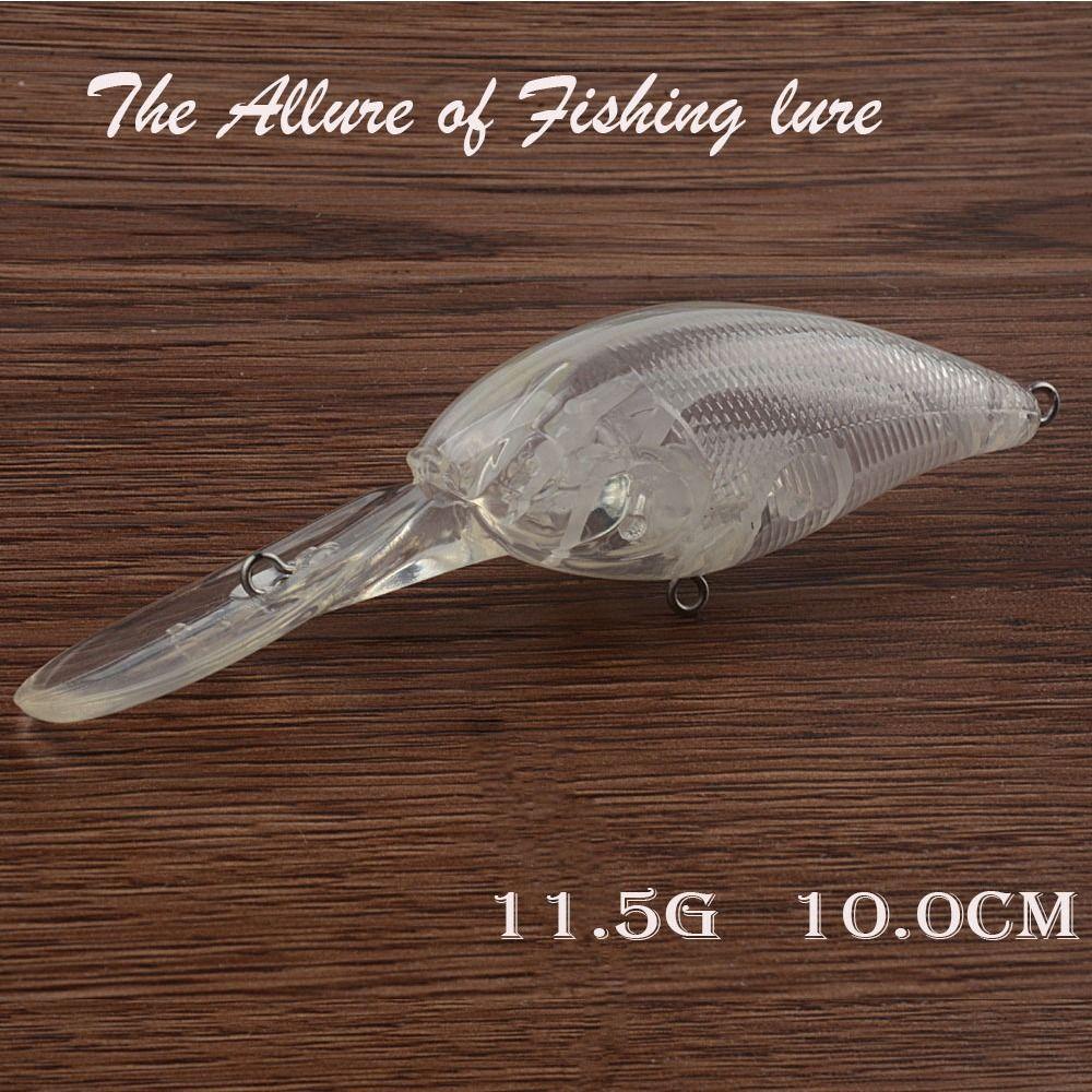 5 Mồi Cá Giả Trong Suốt 10cm 11.5g