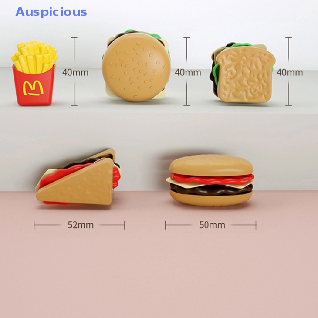 Bộ Đồ Chơi Làm Bánh Sandwich Khoai Tây Chiên DIY Cho Bé