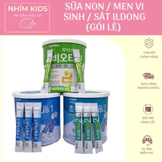 Tổng hợp sản phẩm sữa non Ildong Hàn Quốc (1 gói - date 2023)