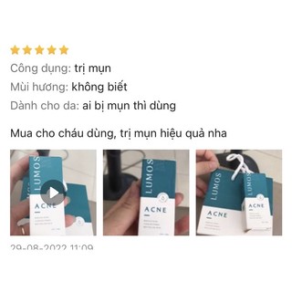 Serum mụn Lumos Acne mẫu mới ( chuẩn auth)