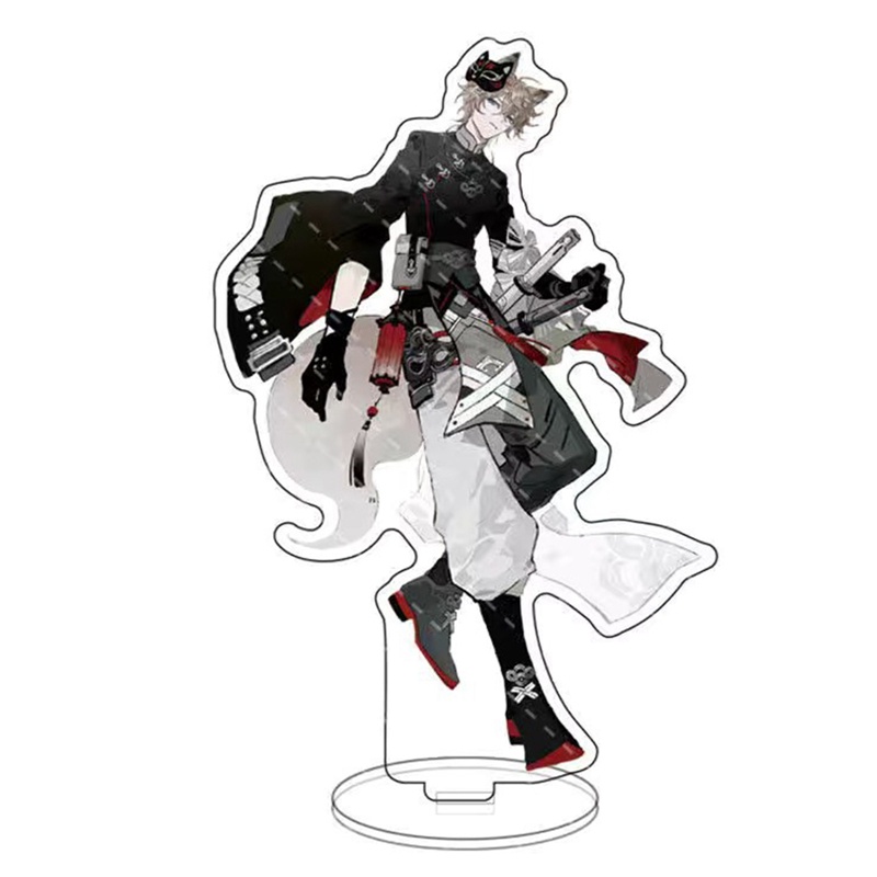 Songping Mô Hình Anime Genshin Va Chạm Diluc Venti Klee Zhongli Bằng Acrylic Đứng Để Bàn Trang Trí Mới