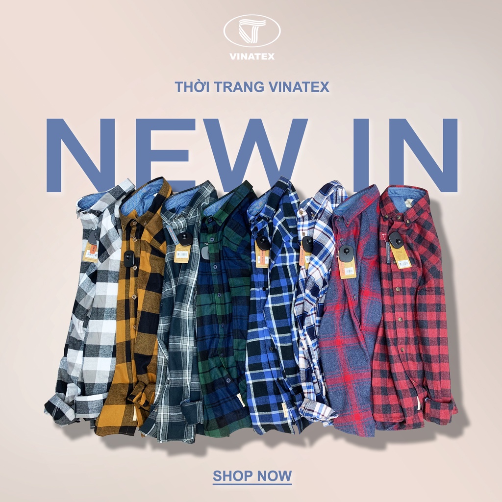 SƠ MI FLANNEL - VẢI DẠ SỢI BÔNG COTTON GIỮ NHIỆT TỐT, MỀM, NHẸ - VINATEX