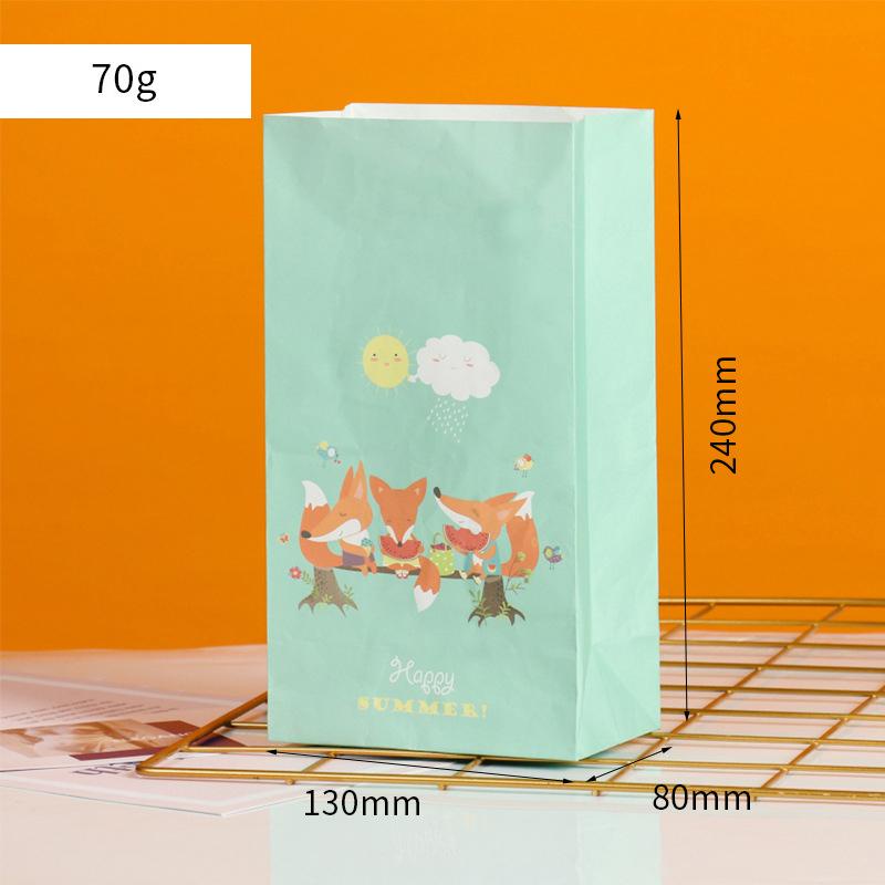 Túi Giấy Kraft Đáy Chữ Nhật Dễ Thương Làm Quà Tặng Ý Nghĩa Size 24*13*8cm Giá Rẻ