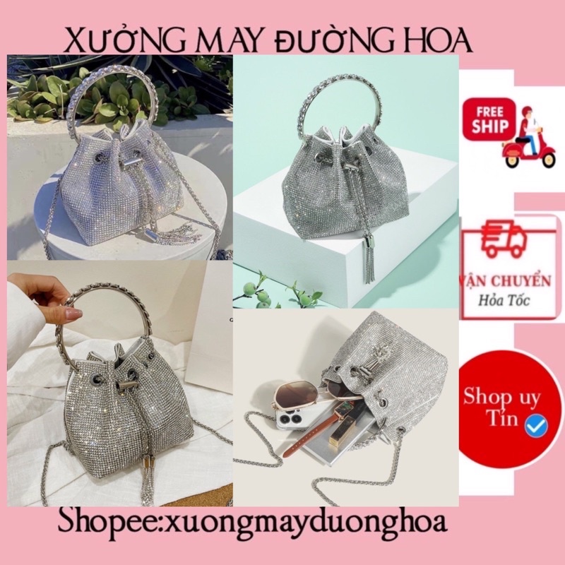 Túi xách đá bling Siêu xinh