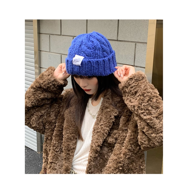 Mũ len vặn thừng siêu ấm phong cách ulzzang unisex giá rẻ nhiều màu - Nalita shop