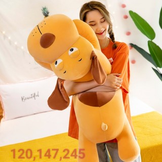 Gối ôm gấu bông khủng lồ, gối ôm gấu bông cún lưng tim