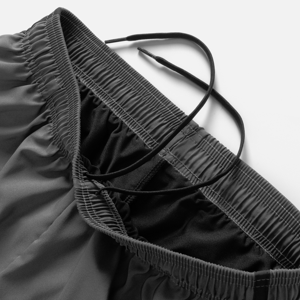 Quần Đùi Short Thể Thao Ngắn 2 Lớp Tập Gym Nam KSM Store Túi Zip Viền Đen Phù Hợp Chạy Bộ, Bơi Q264