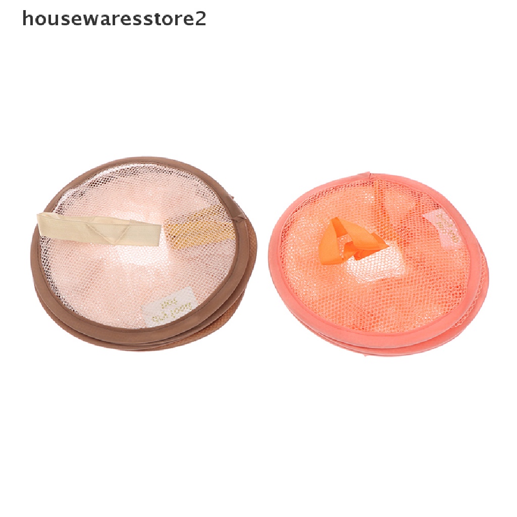 [Housewarestore2] Túi Lưới Treo 3 Tầng Đựng Đồ Dùng Khô Thoáng Có Khóa Kéo Hàng Boutique