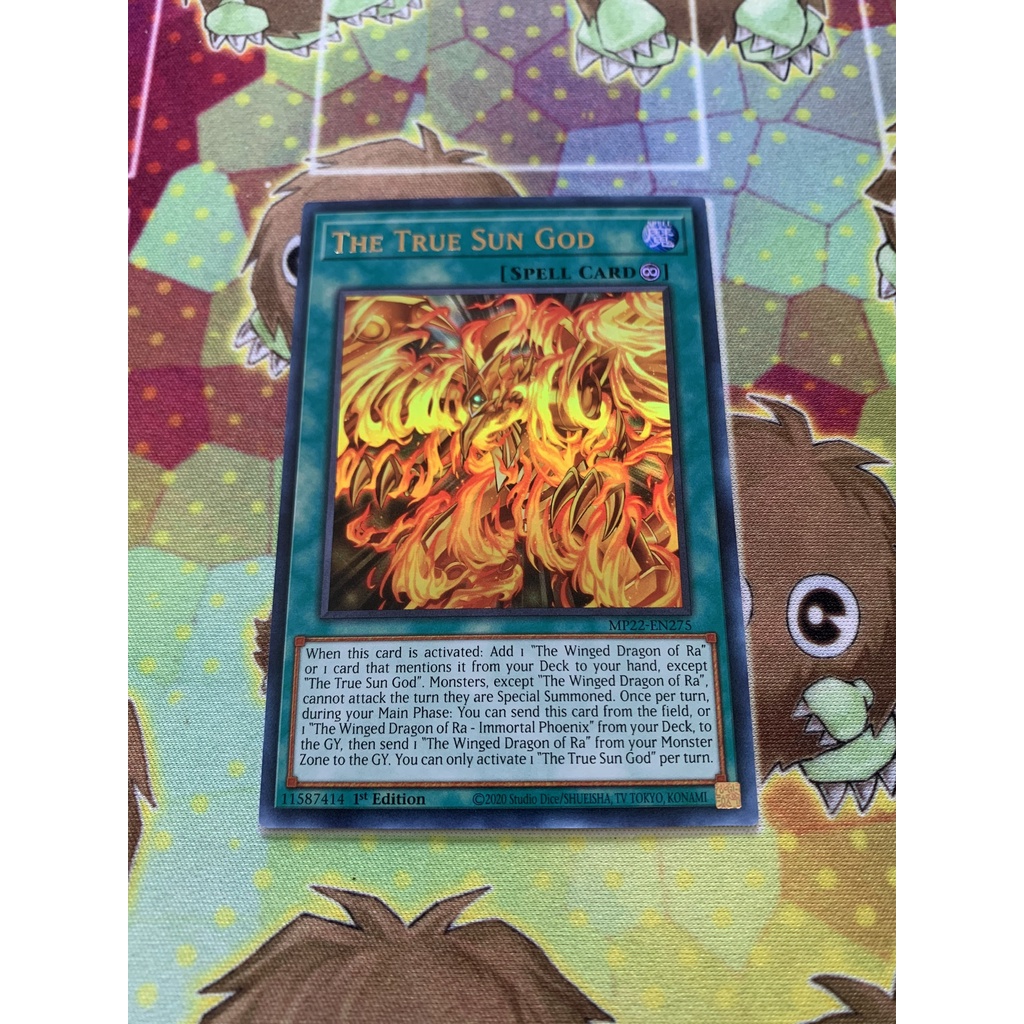 Thẻ Bài Yugioh Spell The True Sun God - MP22-EN275 - Ultra Rare