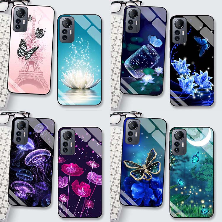 Ốp Lưng XIAOMI MI 12, MI 12X, MI 12 PRO Lưng Kính Cường Lực Cao Cấp Mới Nhất