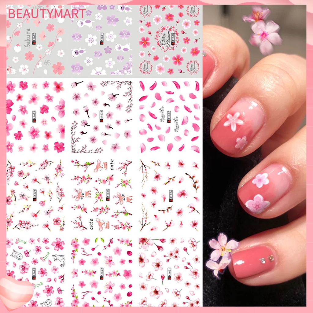 Miếng Dán Trang Trí Móng Tay Không Mùi An Toàn Cho Nữ Sử Dụng Hàng Ngày