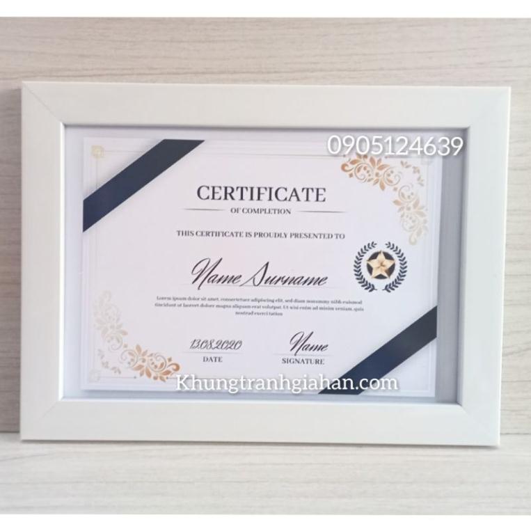 Khung hình để bàn A6 B6 , A5  BẰNG KHEN A4 khung ảnh treo tường