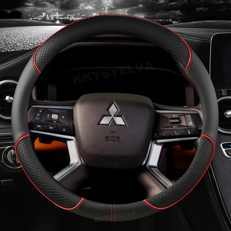 Bọc Vô Lăng Ô Tô Cho Mitsubishi Outlander 2022 L200 2022 Mirage ASX 2012-2019 Eclipse Cross 2017-201