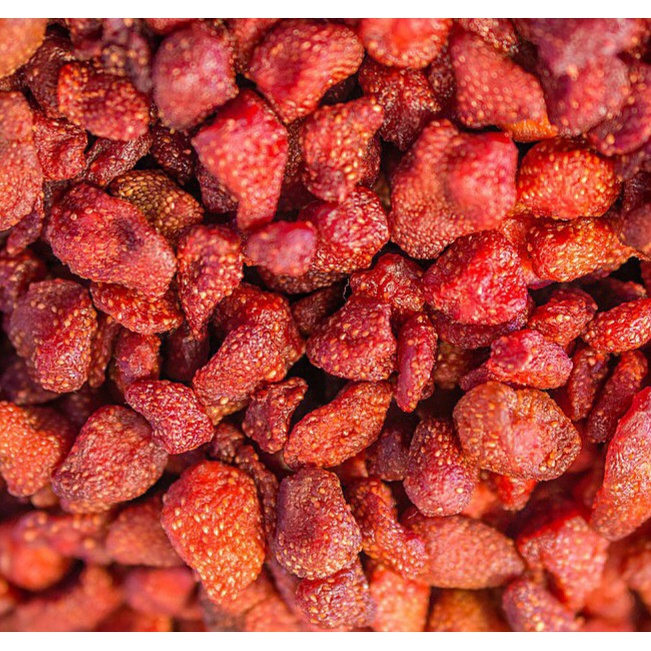 Dâu tây sấy dẻo không đường, dâu tây dẻo sấy lạnh, đẹp da, chống lão hoá, giảm cân