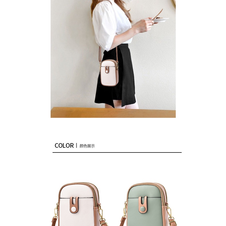 Túi Đeo Chéo Mini Đựng Điện Thoại Thời Trang Mùa Hè 2021 Dành Cho Nữ